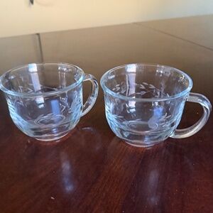 Princess House Cappuccino Mugs